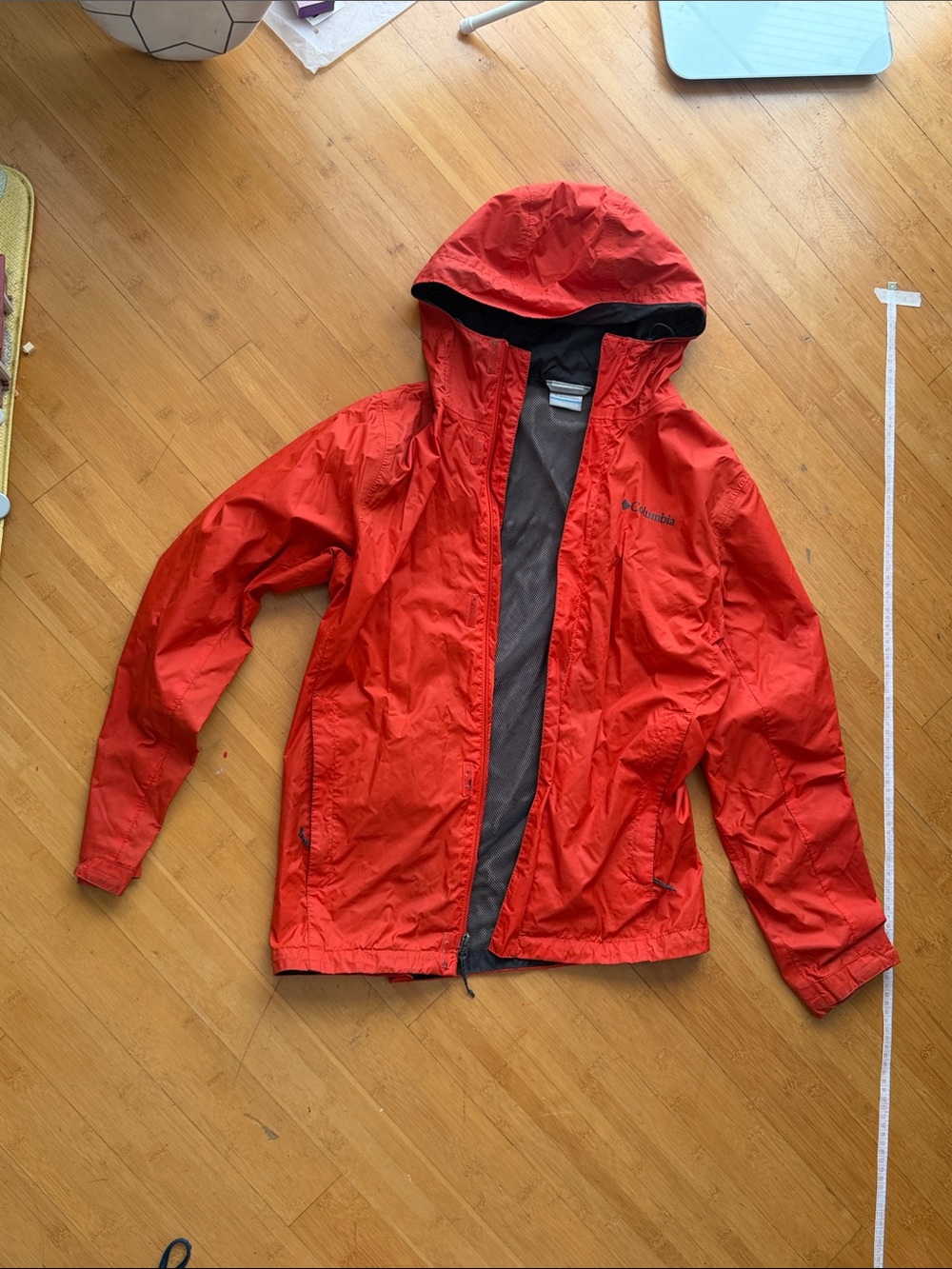 Columbia Men's Lightweight Windbreaker Full Zip Jacket Hiking Outdoor Water resi